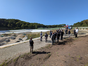 堆肥化レーン通路